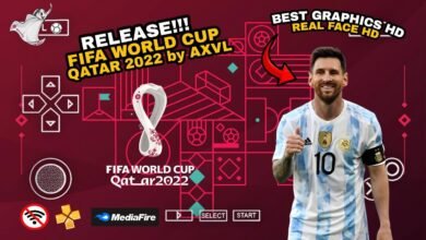 eFOOTBALL PES 2023 PPSSPP Qatar Edition - PES 2023 PPSSPP ISO