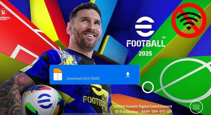 Télécharger eFootball PES 2025 Apk Obb 9.2.0 pour Android – Version Mise à Jour