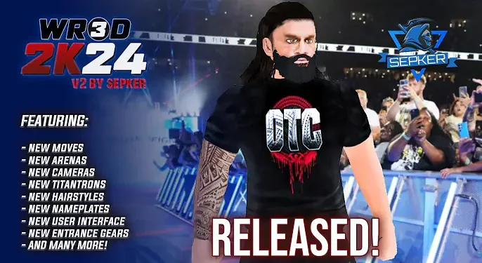 WR3D 2k24 Mod Apk WWE Android Télécharger